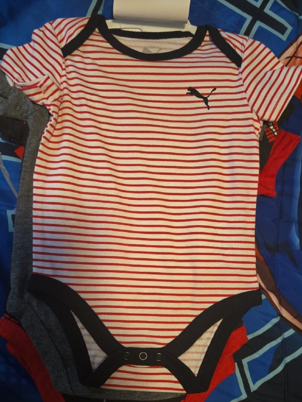 3/6 Month Puma Baby One-Piece Bodysuits - Picture 4 of 5